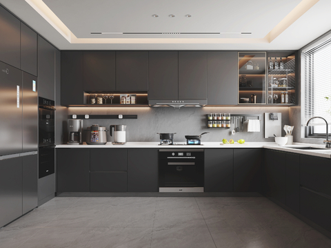 Gray Style Kitchen