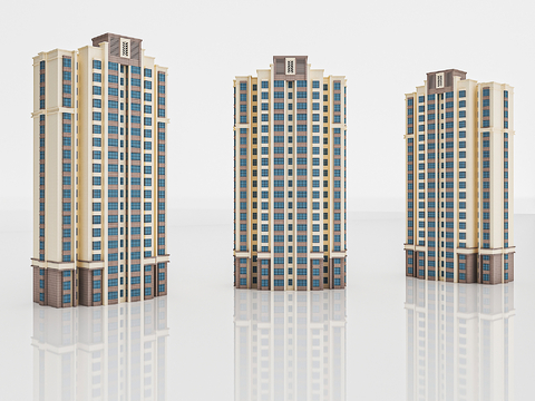 High-rise residential commercial housing small house