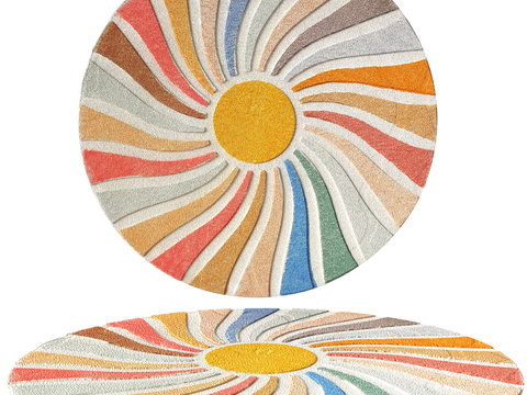 Modern Round Carpet