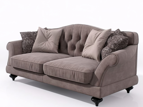 American double sofa