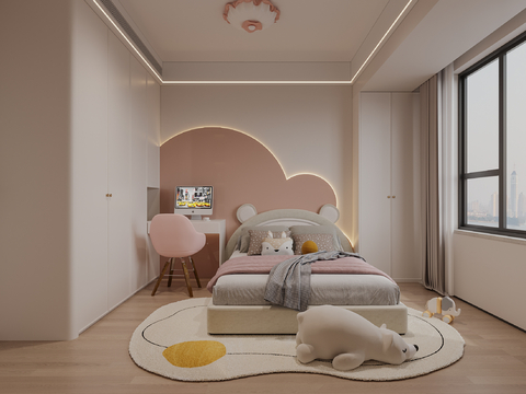 Modern kids Bedroom Girls Room