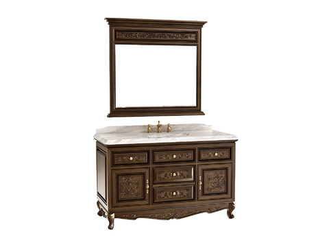 European-style bathroom cabinet sink