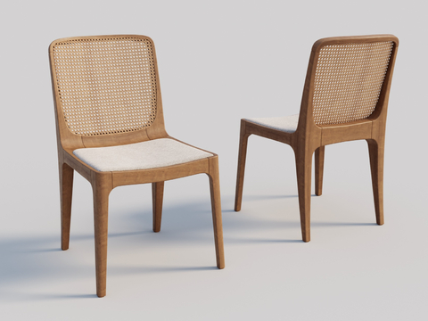 Quiet Rattan Chair Dining Chair