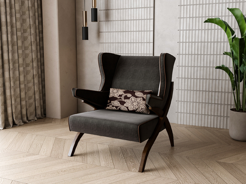 Middle Style Chair Lounge Chair