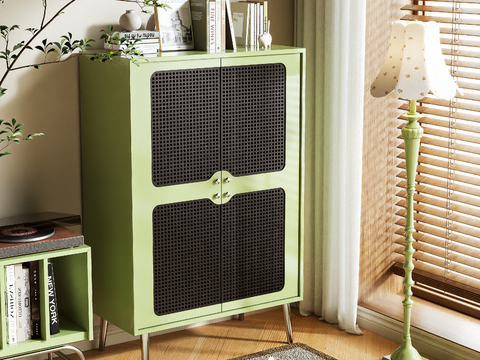 French Shoe Cabinet Locker