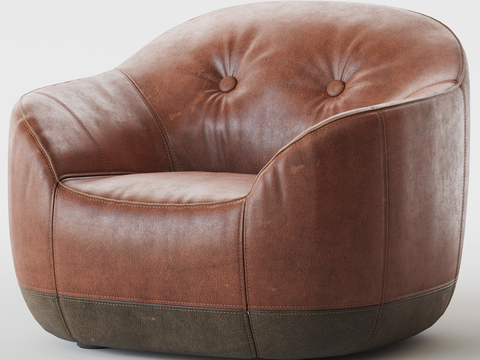 Modern Leather Sofa Casual Sofa