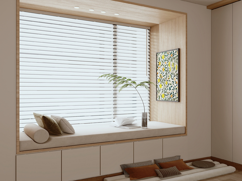 Modern Floating Window Sill Bay Window Cushion