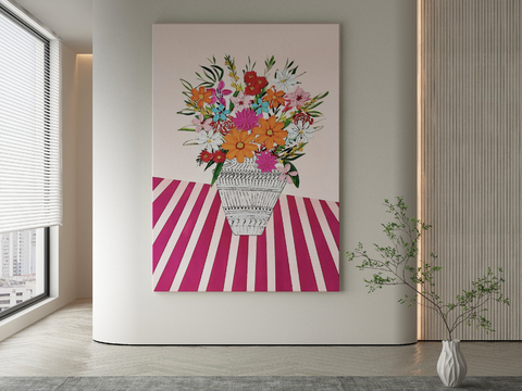 art painting flower painting decorative painting