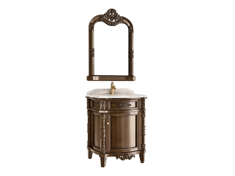 European-style bathroom cabinet sink