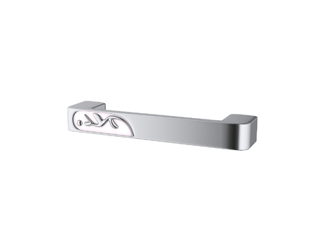 Metal handle cabinet door handle