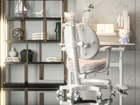 Modern Children's Desk Writing Desk