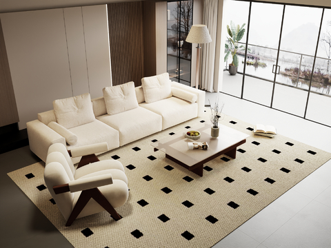 Cream style sofa