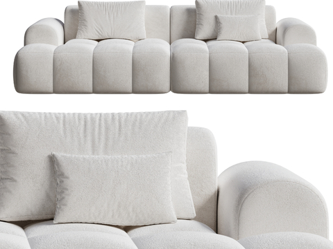 Modern double sofa