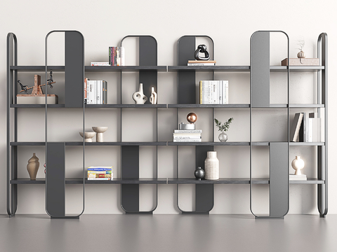 Italian Bookshelf Storage Rack