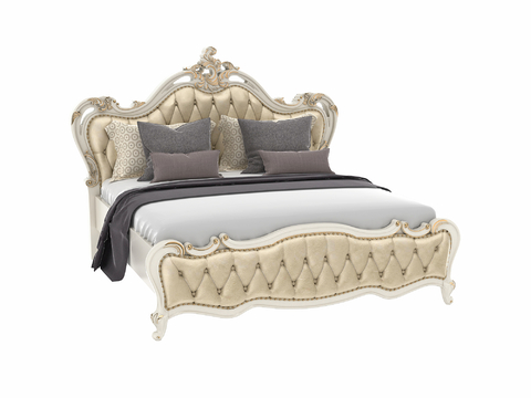 European-style double bed