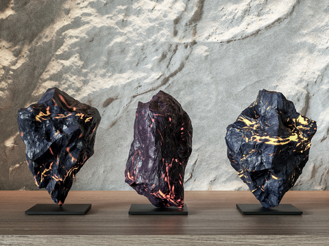 Creative Rock Sculpture Volcanic Stone Ornaments Stone Ornaments