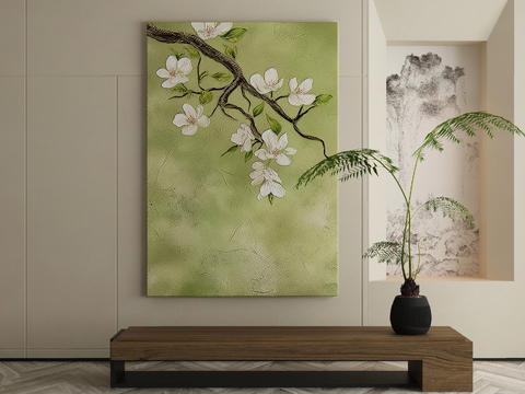 New Chinese Art Painting Flower Painting Decorative Painting