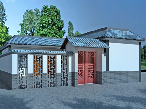 New Chinese-style Rural Dwellings Traditional Dwellings Transformation