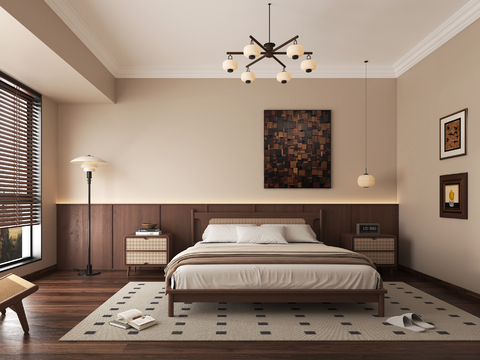 Middle Style Master Bedroom