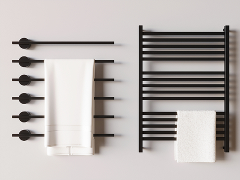 Towel Towel Rack Wall-mounted Towel Bar