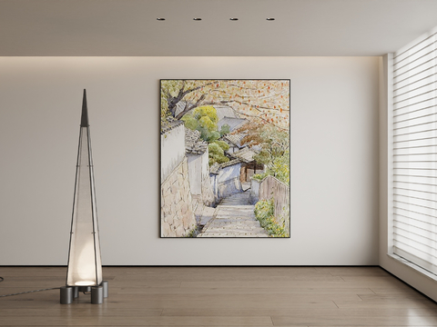 Modern Landscape Painting Decorative Painting