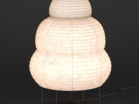 Japanese-style table lamp lantern