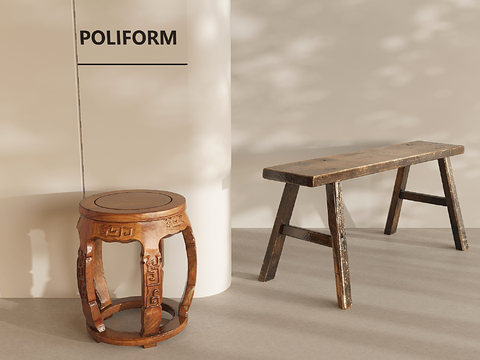 Chinese Style Stool Low Stool