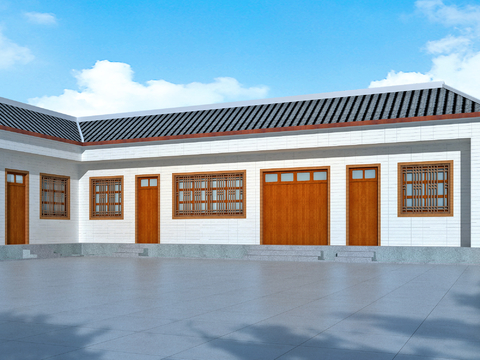 New Chinese-style Rural Dwellings Traditional Dwellings Transformation