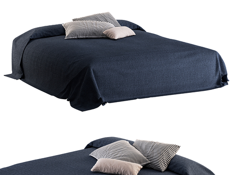 Zara Home Modern Fabric Double Bed