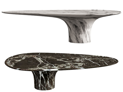 Marble Bar Special-Shaped Bar Coffee Table