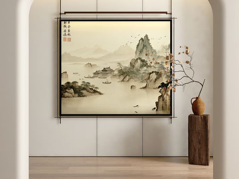 New Chinese Hanging Painting Decorative Painting