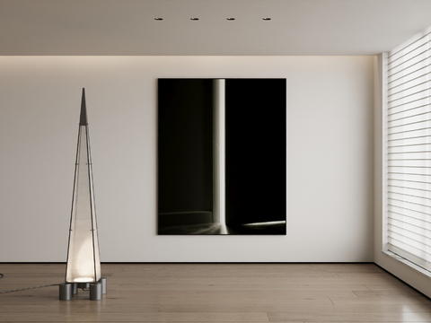 Modern Black Hanging Painting Decorative Painting