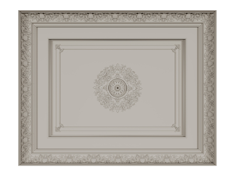 French-style ceiling