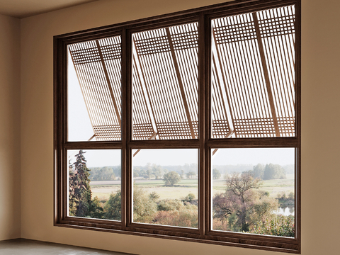 modern window folding window hollow window