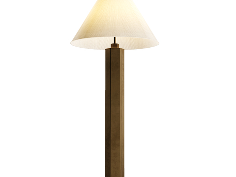 Middle style floor lamp