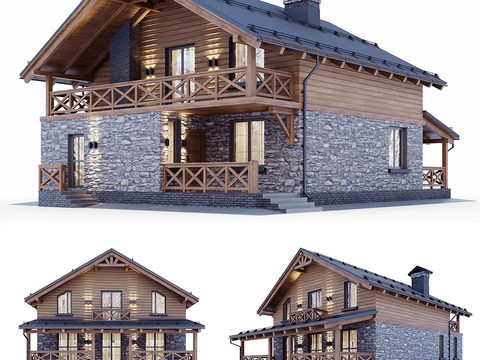 Appearance of Chalet Villa