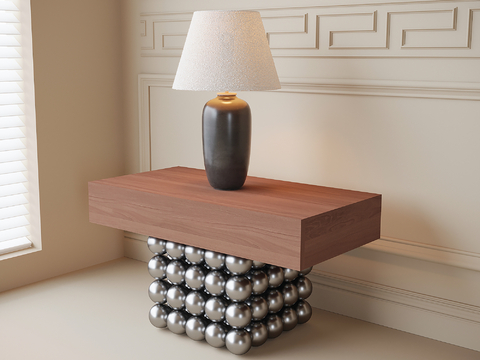 Middle Style Bedside Table Lamp