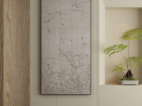 New Chinese Decorative Painting Zen Hanging Painting