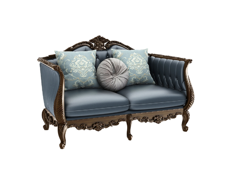 European-style double sofa