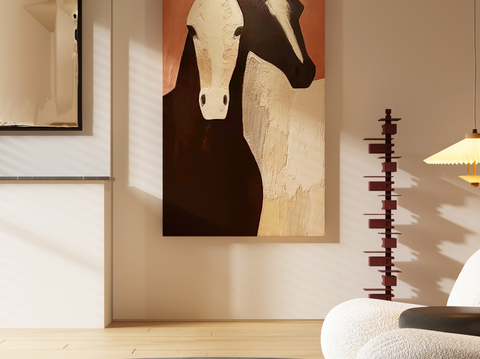 Modern Decorative Painting Horse Painting Oil Painting