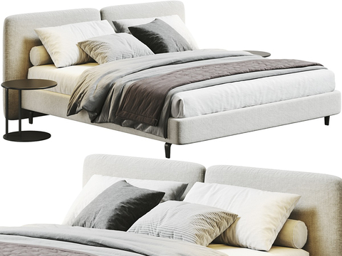 Minotti Tatlin Double Bed