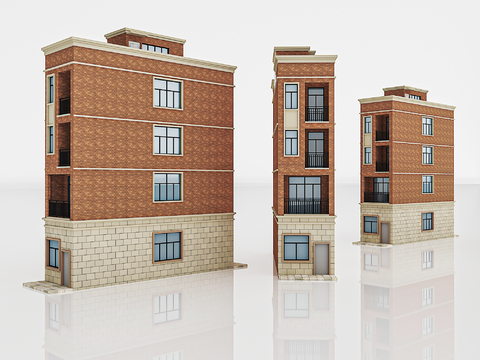 Multi-storey residential buildings, residential buildings, single buildings