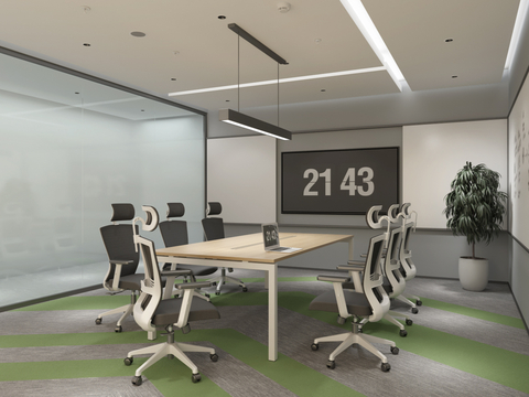 Modern small conference room