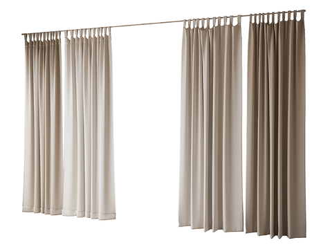 Modern Curtain Screen Curtain Rod