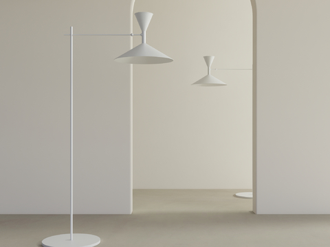 Minimal floor lamp