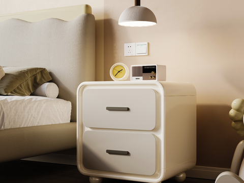 Cream Style bedside table