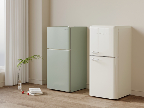 Modern Mini Refrigerator Small Fridge Single Door Refrigerator