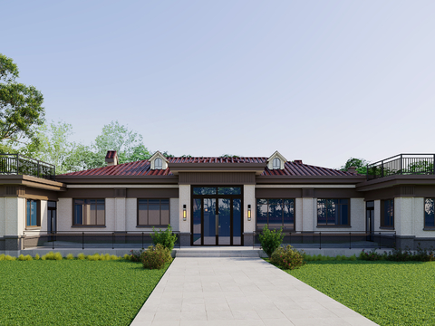 New Chinese Villa Appearance