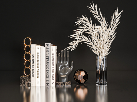 Desktop Ornaments Book Vase