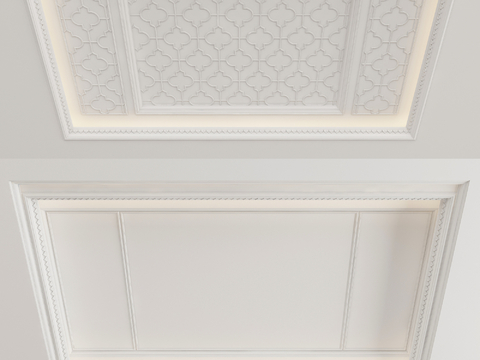 European-style ceiling